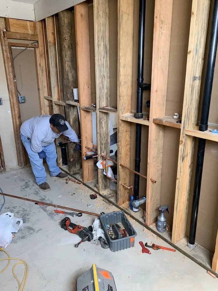 Commercial rough-in plumbing for Gas Line Repair in Miami Shores
